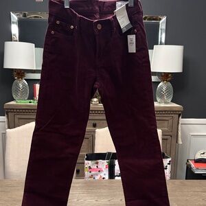 GAP Deep Red Corduroy Pants